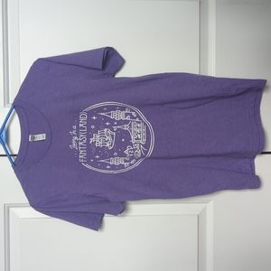 Purple Fantasyland Disney Tshirt